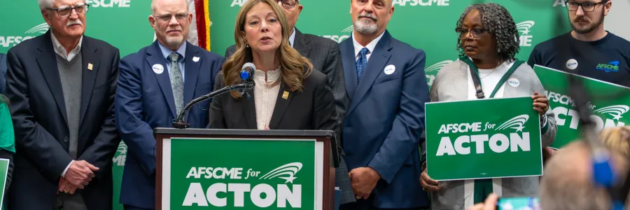 AFSCME endorses Amy Acton for Ohio Governor